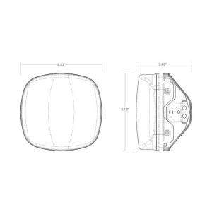 Rigid Industries - Rigid Industries RIGID Light Cover for Adapt XE Amber Single - 300420 - Image 4
