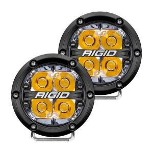Rigid Industries 360-SERIES 4 INCH LED OFF-ROAD SPOT BEAM AMB BACKLIGHTPAIR - 36114