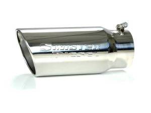 Sinister Diesel - Sinister Diesel Universal Polished 304 Stainless Steel Exhaust Tip (4in to 5in) - SD-4-5-POL - Image 1
