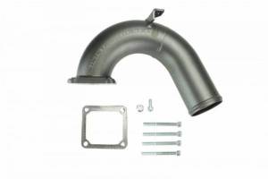 Sinister Diesel 03-07 Dodge Cummins 5.9L Intake Elbow - Grey - SDG-INTEL-5.9-03