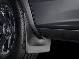 Weathertech - Weathertech MudFlap No-Drill DigitalFit® MudFlap Kit Black - 110011-120025 - Image 1