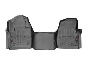 Weathertech FloorLiner™ DigitalFit® Black Front Over The Hump - 4410281