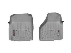 Weathertech FloorLiner™ DigitalFit® Gray Front Fits Vehicles w/Retention Hook On The Drivers/Passenger Side - 464651