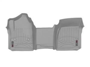 Weathertech FloorLiner™ DigitalFit® Gray Front Over-The-Hump Fits Vehicles w/Non Flow Through Console - 465451