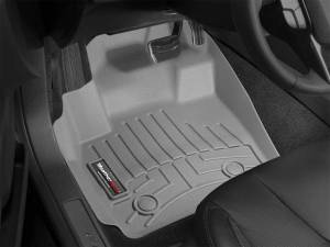 Weathertech - Weathertech FloorLiner™ DigitalFit® Gray Front Over-The-Hump Fits Vehicles w/Raised Forward Left Corner Does Not Fit Vehicles w/Floor-Mounted Shifters - 465811 - Image 2