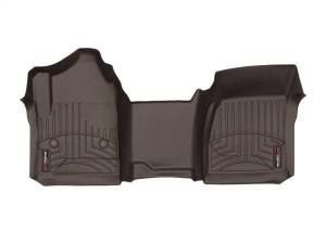 Weathertech FloorLiner™ DigitalFit® Cocoa Front Over-The-Hump Fits Vehicles w/Non Flow Through Console - 475451