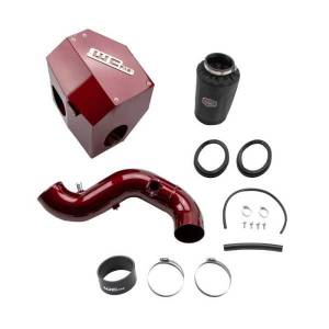 Wehrli Custom Fabrication - Wehrli Custom Fabrication 2013-2018 6.7L Cummins 4" Intake Kit with Air Box - WCF100881 - Image 1