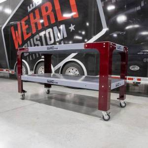 Wehrli Custom Fabrication - Wehrli Custom Fabrication 32 in. x 72 in. Modular Steel Work Bench - WCF25-3272-120 - Image 9