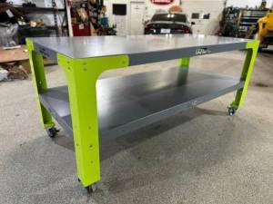 Wehrli Custom Fabrication 42 in. x 90 in. Modular Steel Work Bench - WCF25-4290-120