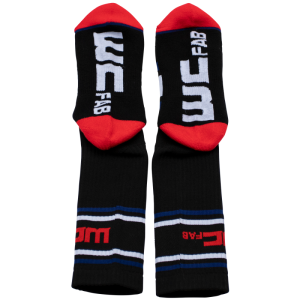 Wehrli Custom Fabrication - Wehrli Custom Fabrication WCFab X FUEL Black Crew Socks - WCF100051 - Image 3