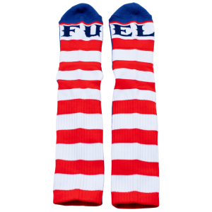 Wehrli Custom Fabrication - Wehrli Custom Fabrication WCFab X FUEL Murica Crew Socks - WCF100050 - Image 3