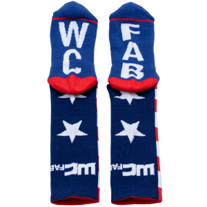 Wehrli Custom Fabrication - Wehrli Custom Fabrication WCFab X FUEL Murica Crew Socks - WCF100050 - Image 4