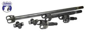 Yukon Gear Front 4340 Chrome-Moly Replacement Axle Kit For 77-91 GM / Dana 60 w/ 30/35 Splines - YA W26008