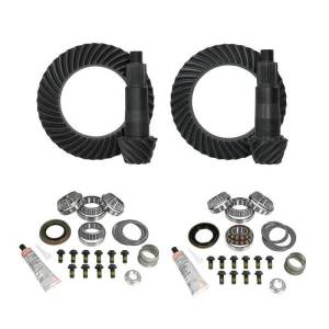 Yukon Gear & Install Kit Package for Jeep Rubicon JL/JT w/D44 Front & Rear in a 4.56 Ratio - YGK067