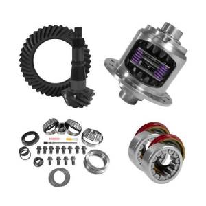 Yukon 9.5in GM 3.42 Rear Ring & Pinion Install Kit 33 Spline Positraction Axle Bearing and Seals - YGK2252