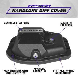 Yukon Gear & Axle - Yukon Gear 97-17 Ford E150 9.75in Rear Differentials Hardcore Cover - YHCC-F10.5 - Image 5