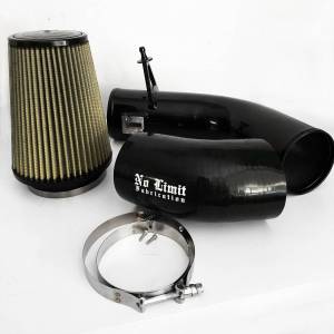 No Limit Fabrication 6.7 Cold Air Intake Black PG7 Filter 2017-Present - 67CAIBP17