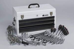No Limit Fabrication - No Limit Fabrication Boxo Usa 185 Pcs Metric And Sae Tool With 3 Drawer Carry Box - BoxoECC20301-003R2-BK - Image 8