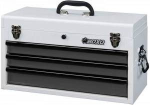No Limit Fabrication - No Limit Fabrication Boxo Usa 185Pcs Metric And Sae Tool With 3 Drawer Carry Box White - BoxoECC20301-003R2 - Image 2
