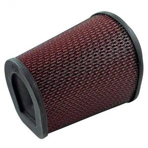 S&B Filters - S&B Air Filter For Intake Kits 75-6000,75-6001 Oiled Cotton Cleanable Red - KF-1070 - Image 1