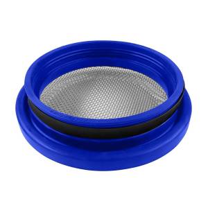 S&B Filters - S&B Turbo Screen 5.0 Inch Blue Stainless Steel Mesh W/Stainless Steel Clamp - 77-3010 - Image 2