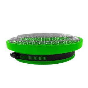 S&B Filters - S&B Turbo Screen 5.0 Inch Lime Green Stainless Steel Mesh W/Stainless Steel Clamp - 77-3007 - Image 5