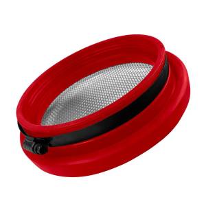 S&B Filters - S&B Turbo Screen 5.0 Inch Red Stainless Steel Mesh W/Stainless Steel ClampS&B - 77-3004 - Image 4