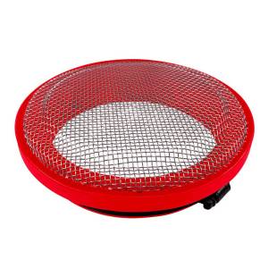 S&B Filters - S&B Turbo Screen 4.0 Inch Red Stainless Steel Mesh W/Stainless Steel Clamp - 77-3003 - Image 1