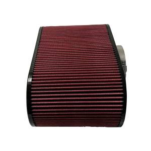 S&B Filters - S&B S & B Air Filter 4x12 Inch Oval with Hole Red Oil  - SBAFO412-R - Image 3