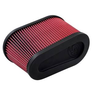 S&B Filters - S&B Air Filter For Intake Kits 75-5136 / 75-5136D Oiled Cotton Cleanable Red - KF-1076 - Image 2