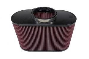 S&B JLT Intake Replacement Filter 4 Inch x 12 Inch Oval (No Hole) - SBAFO412NH-R