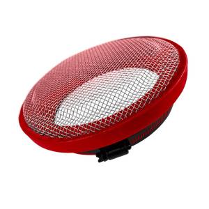 S&B Filters - S&B Turbo Screen Guard With Velocity Stack - 5.50 Inch (Red) - 77-7017 - Image 4