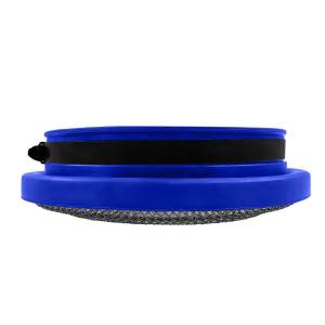 S&B Filters - S&B Turbo Screen Guard With Velocity Stack - 5.50 Inch (Blue) - 77-3023 - Image 2