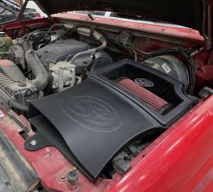 S&B Filters - S&B Cold Air Intake For 94-97 Ford F250 F350 V8-7.3L Powerstroke Cotton Cleanable Red - 75-5131-1 - Image 3